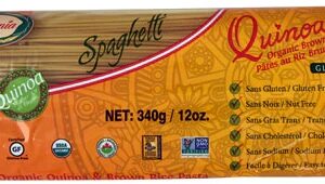 Comprar rizopia quinoa organic brown rice spaghetti pasta -- 12 oz preço no brasil food & beverages pasta quinoa pasta suplementos em oferta suplemento importado loja 25 online promoção -