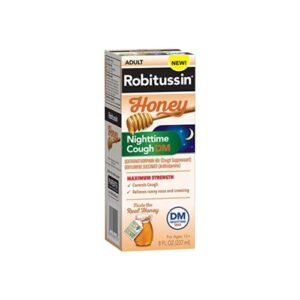 Comprar robitussin honey nighttime cough dm -- 8 fl oz preço no brasil cold & flu cough medicine cabinet suplementos em oferta suplemento importado loja 63 online promoção -