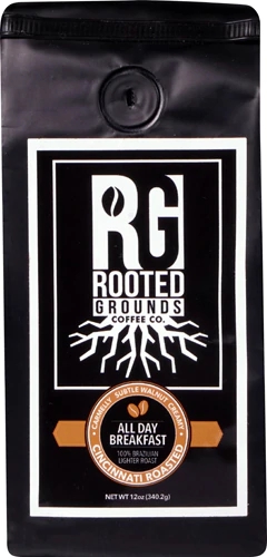 Café Moído Rooted Grounds All Day Breakfast - 340g: Energia Matinal Completa