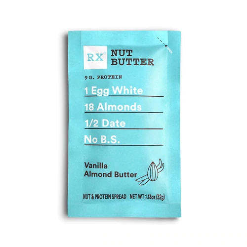 RXBAR Pasta de Amendoim com Proteína Baunilha - 10 Sachês (Aprox. 297g)