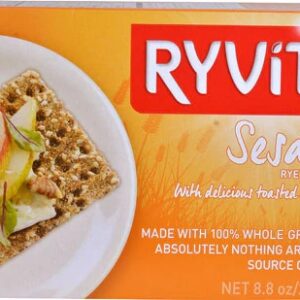 Ryvita Crispbread Gergelim e Centeio - 250g