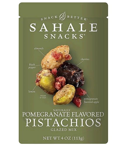 Sahale Snacks Mix de Pistache e Romã Glaceado - 113g