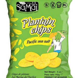 Comprar samai plantain chips pacific sea salt -- 5 oz preço no brasil chips food & beverages plantain chips snacks suplementos em oferta suplemento importado loja 11 online promoção -