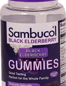 Sambucol Black Elderberry Gummies - Gomas de Sabugueiro Negro - 30 Unidades