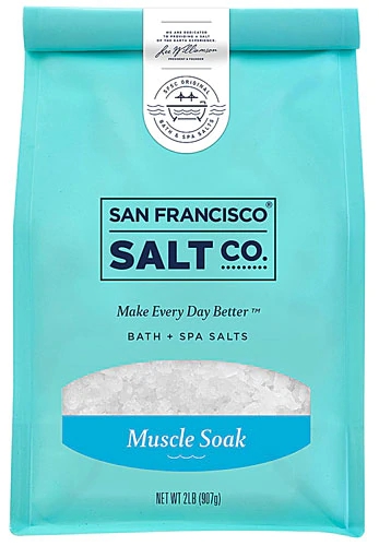 Sal de Banho San Francisco Salt Company Bath & Spa para Alívio Muscular - 907g