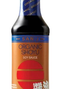 San-J Shoyu Orgânico - Molho de Soja Natural 296ml - Sabor Autêntico e Saudável