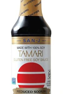 San-J Reduced Sodium Tamari Soy Sauce -- 10 fl oz