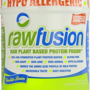 San Rawfusion Plant Base Protein Fusion Baunilha 15 Porções - Proteína Vegetal Premium