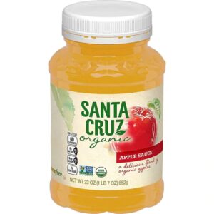 Purê de Maçã Orgânico Santa Cruz 652g - Sabor Puro e Saudável