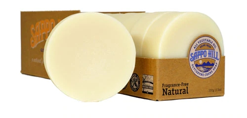 Sabonete Cremoso Sappo Hill Glicerina Natural Sem Fragrância - Barra 100g
