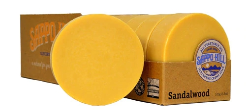 Sabonete Cremoso com Glicerina e Sândalo Sappo Hill - 1 Barra (aprox. 100g)