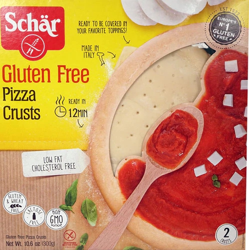 Base para Pizza Sem Glúten Schär - Pacote com 2 Unidades (500g)