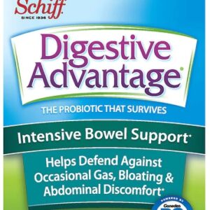 Schiff Digestive Advantage Intensive Bowel Support 32 Cápsulas - Saúde Intestinal