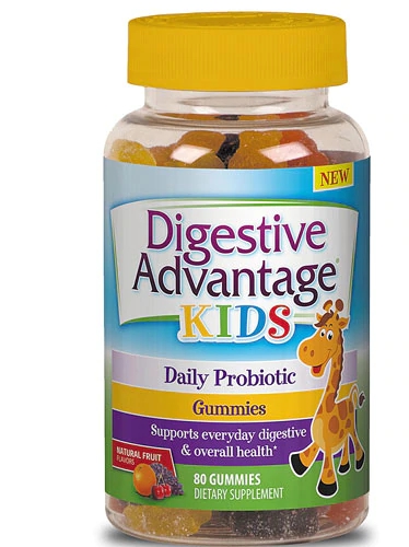 Schiff Digestive Advantage Kids Probiótico Diário - 80 Gomas Mastigáveis