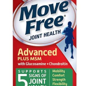 Schiff Move Free Advanced Plus MSM Suplemento para Articulações 120 Comprimidos Revestidos