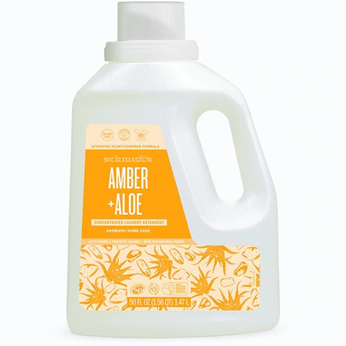 Detergente Concentrado Schmidt's Âmbar e Aloe Vera - 1478ml (50 fl oz)