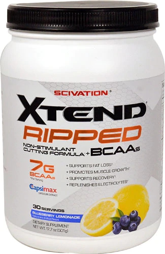 Scivation XTEND® Ripped Blueberry Lemonade -- 30 Servings
