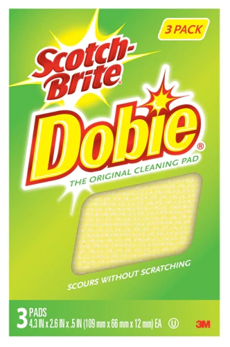Scotch Brite Dobie™ All-Purpose Cleaning Pads Original -- 3 Pads
