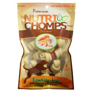 Petisco Scott Pet Premium Nutri Chomps Frango 8 Unidades - 152g