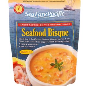 Sea Fare Pacific Seafood Bisque - Deliciosa Sopa Cremosa de Frutos do Mar - 255g