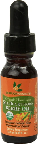 Óleo de Espinheiro Marítimo Orgânico do Himalaia Seabuck Wonders - 13ml (0.45 fl oz)