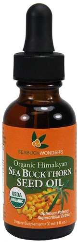 Óleo de Semente de Espinheiro Marítimo Orgânico do Himalaia Seabuck Wonders - 30ml