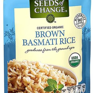 Comprar seeds of change organic brown basmati rice microwave pouch -- 8. 5 oz preço no brasil food & beverages rice rice & grains rice blends suplementos em oferta suplemento importado loja 15 online promoção -