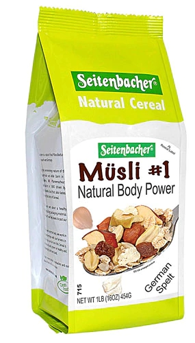 Cereal Integral Seitenbacher Natural Body Power - 454g