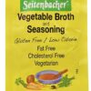 Comprar seitenbacher vegetable broth and seasoning -- 0. 8 oz preço no brasil broth, bouillon & stock food & beverages soups suplementos em oferta vegetable broth suplemento importado loja 1 online promoção -
