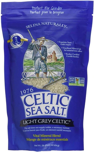 Sal Marinho Celta Natural Selina Light Grey - 454g