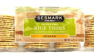 Comprar sesmark foods sesame rice thins gluten free -- 4. 25 oz preço no brasil crackers food & beverages rice crackers snacks suplementos em oferta suplemento importado loja 29 online promoção -