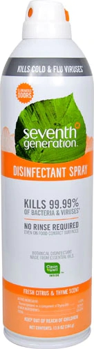 Seventh Generation Desinfetante Spray Fresco Cítrico e Tomilho 394g