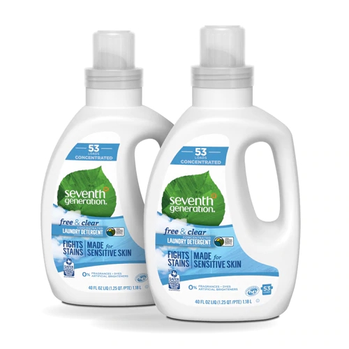 Sabão Líquido Seventh Generation Free & Clear - 2 Litros (Pack com 2)