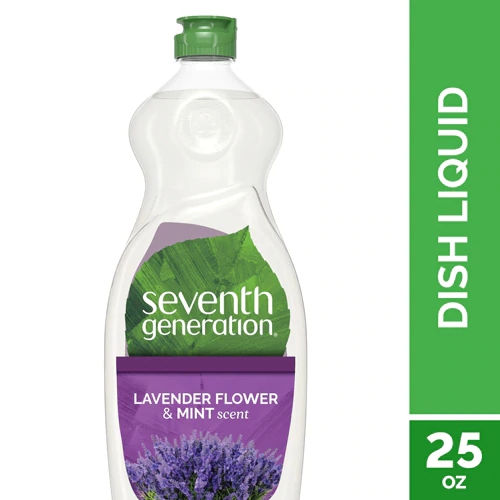 Seventh Generation Natural Dish Liquid Lavender Floral and Mint -- 25 fl oz