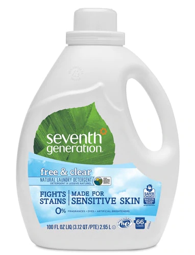 Sabão Líquido Natural Seventh Generation Free & Clear - 2957ml