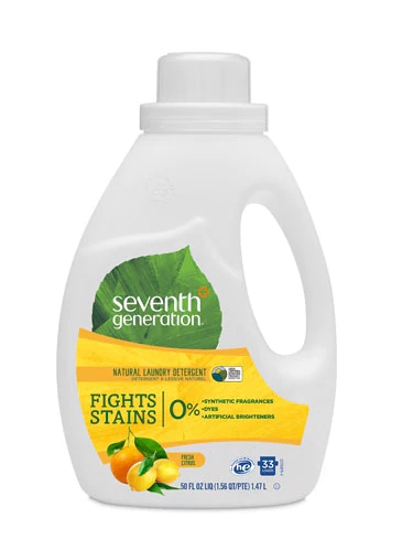 Detergente Natural Seventh Generation Fresh Citrus Breeze 1,48 Litros (33 Lavagens)