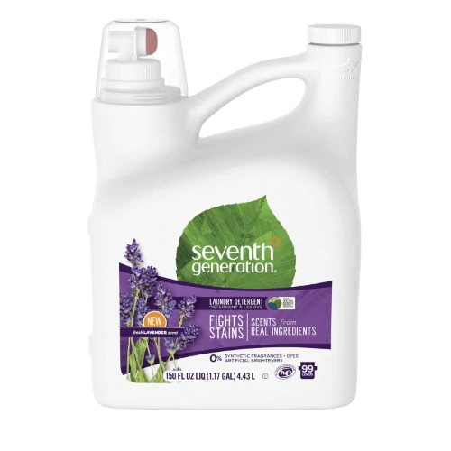 Detergente de Lavanderia Natural Seventh Generation Frescor de Lavanda - 4436 ml