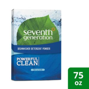 Comprar seventh generation powerful clean dishwasher detergent powder -- 75 oz preço no brasil dishwashing natural home suplementos em oferta suplemento importado loja 61 online promoção -