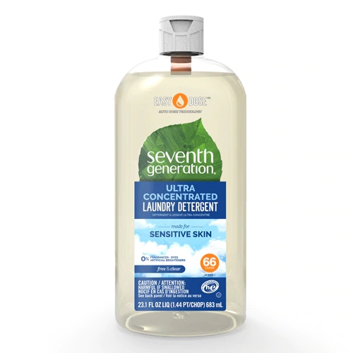 Detergente Líquido Seventh Generation Ultra Concentrado Pele Sensível - 682ml