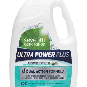 Seventh Generation Ultra Power Plus™ Dishwasher Dertergent Gel Citrus -- 65 fl oz