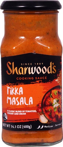 Molho Indiano Sharwood's Tikka Masala - 400g - Autêntico Sabor Oriental