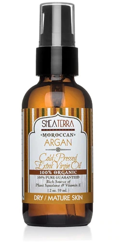 Óleo de Argan Orgânico Shea Terra Organics 57g - Puro e Natural para Pele e Cabelos