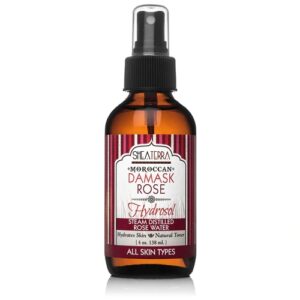 Hidrolato Orgânico de Rosa Damascena Marroquina Shea Terra Organics - 118ml