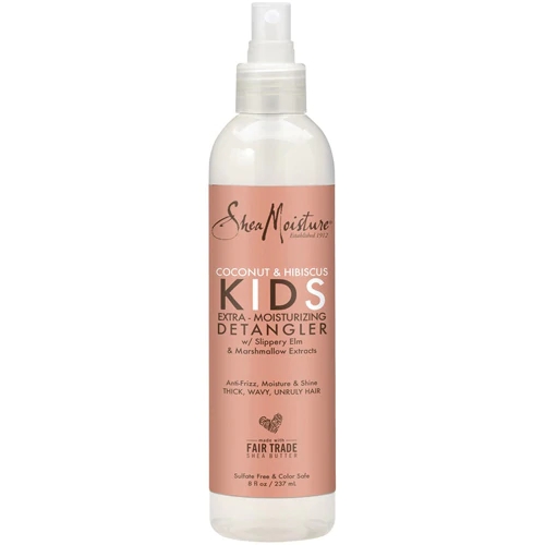 SheaMoisture Kids Desembaraçante Extra-Umectante Coco e Hibisco 237ml - Cabelos Saudáveis e Brilhantes