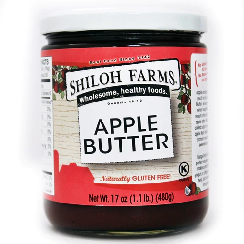 Manteiga de Maçã Shiloh Farms 482g - Sabor Natural e Saudável