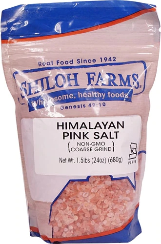 Sal Rosa do Himalaia Shiloh Farms Moagem Grossa - 680g - Pureza e Sabor Autêntico
