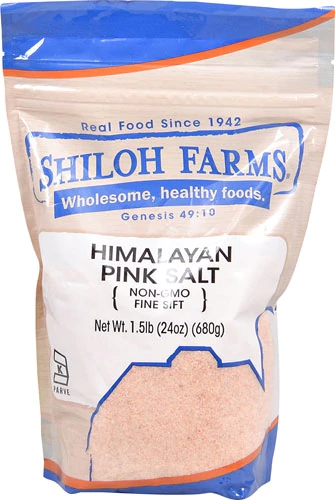 Sal Rosa do Himalaia Fino Shiloh Farms 680g - Pureza e Sabor Autêntico