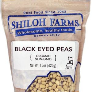 Feijão Fradinho Orgânico Shiloh Farms 425g - Rico em Nutrientes