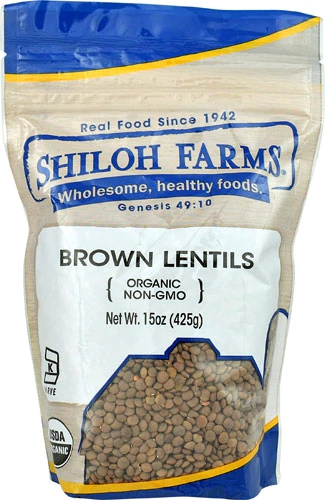 Lentilha Orgânica Integral Shiloh Farms - 425g - Riqueza Nutricional para Sua Saúde