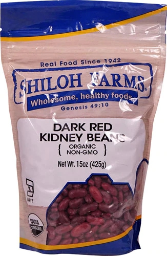 Shiloh Farms Organic Dark Red Kidney Beans -- 15 oz
